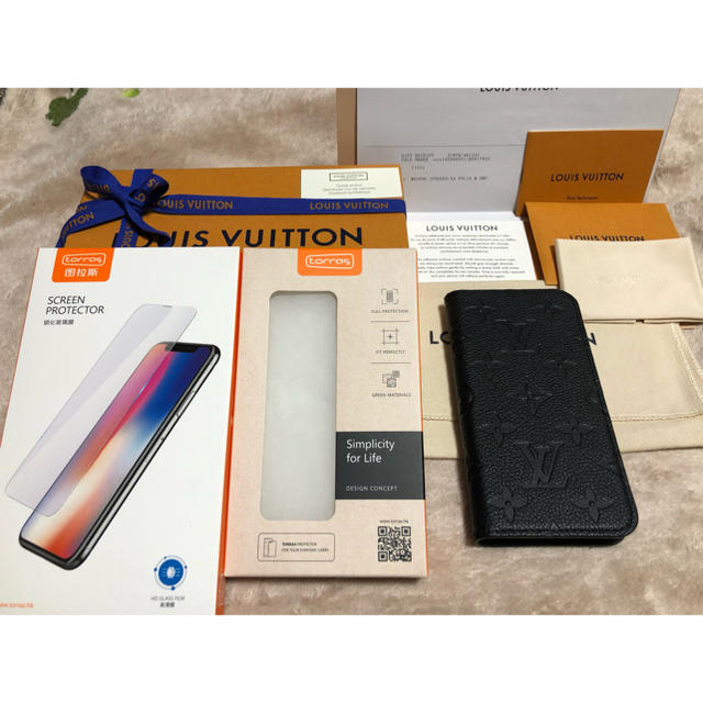 LOUIS VUITTON - ゆっきー様専用 ヴィトン iPhoneX&XS・フォリオ アンプラント ノワールの通販 by SM02070514｜ルイヴィトンならラクマ