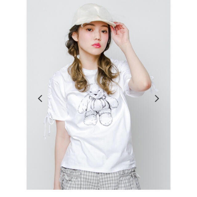 merry jenny(メリージェニー)のmerry jenny♡スピンドルベアTシャツ レディースのトップス(Tシャツ(半袖/袖なし))の商品写真