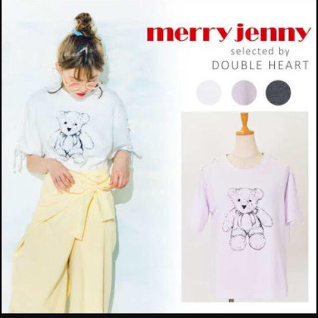 merry jenny(メリージェニー)のmerry jenny♡スピンドルベアTシャツ レディースのトップス(Tシャツ(半袖/袖なし))の商品写真