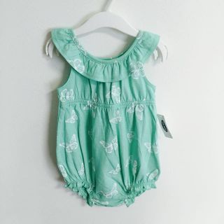 オールドネイビー(Old Navy)の新品♡バタフライロンパース(その他)