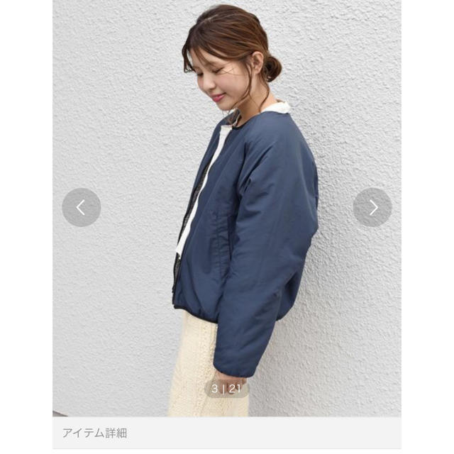 Khaju(カージュ)のkhaju ボア ブルゾン レディースのジャケット/アウター(ブルゾン)の商品写真