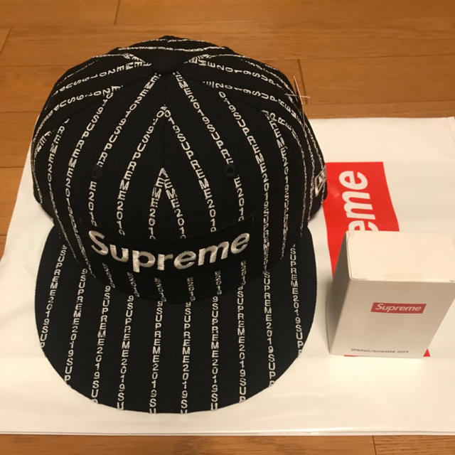 Supreme 19ss new era 7 3/8 Mサイズ