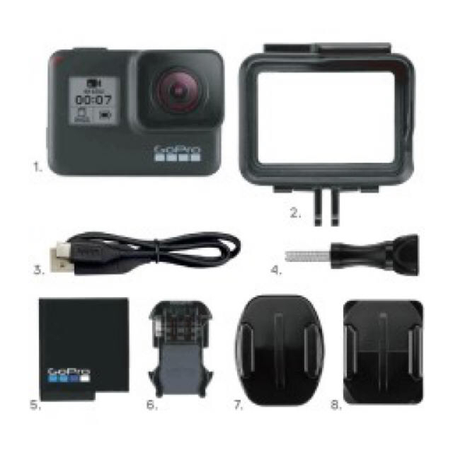 05 送無［新品］GoPro HERO7 BLACK CHDHX 701 FW