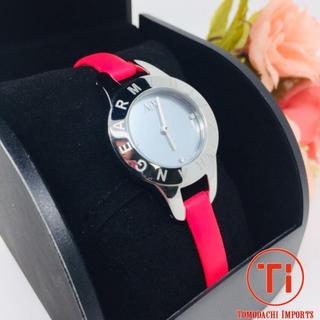 アルマーニエクスチェンジ(ARMANI EXCHANGE)のArmani Exchange Pink Leather Strap ウォッチ(腕時計)