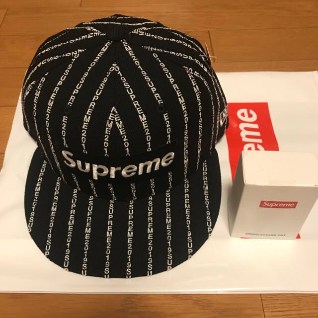 Supreme 19ss new era 7 3/8 Mサイズ