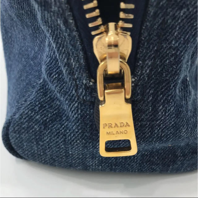 【値下げ不可】PRADA デニムポーチ