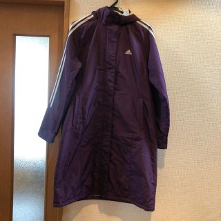 アディダス(adidas)のadidasレディースベンチコート(ロングコート)