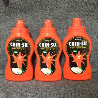 【新品】ベトナム調味料 CHIN-SU チリソース 3本セット(調味料)