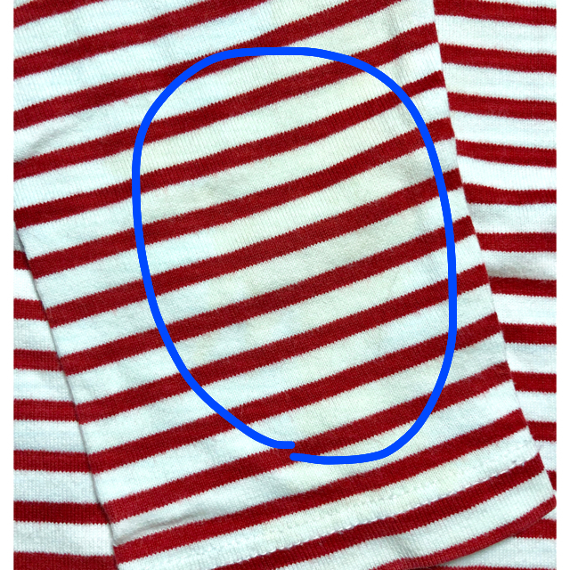 COMME CA ISM(コムサイズム)のボーダーTシャツ キッズ キッズ/ベビー/マタニティのキッズ服女の子用(90cm~)(Tシャツ/カットソー)の商品写真