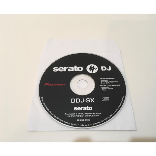 Pioneer(パイオニア)のserato DJ インストールディスク 楽器のDJ機器(DJコントローラー)の商品写真