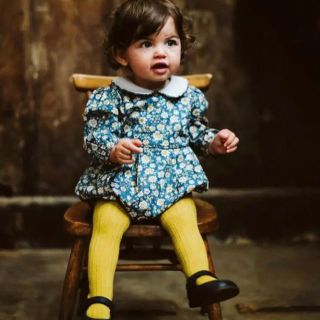 キャラメルベビー&チャイルド(Caramel baby&child )の新品未使用 little cotton clothes ロンパース(ロンパース)