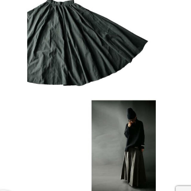 antiqua(アンティカ)のantiqua  ボリューム ロング スカート レディースのスカート(ロングスカート)の商品写真