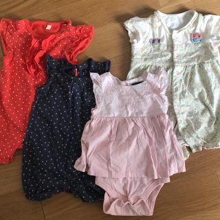 ベビーギャップ(babyGAP)の専用！ロンパース4枚セット ブランシェス ベビーギャップ(ロンパース)