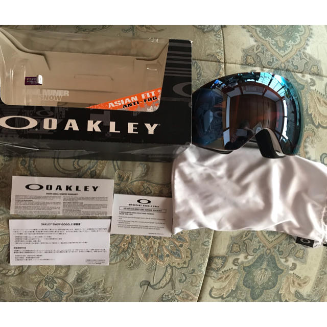 Oakley(オークリー)の専用！ オークリー ゴーグル フライトデッキ スポーツ/アウトドアのスノーボード(アクセサリー)の商品写真