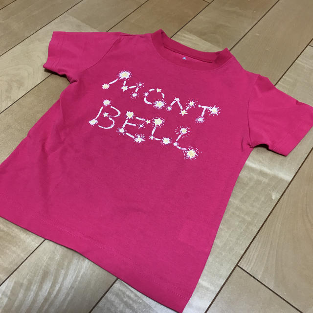 mont bell(モンベル)のmont-bell プリントTシャツ 100センチ キッズ/ベビー/マタニティのキッズ服女の子用(90cm~)(Tシャツ/カットソー)の商品写真