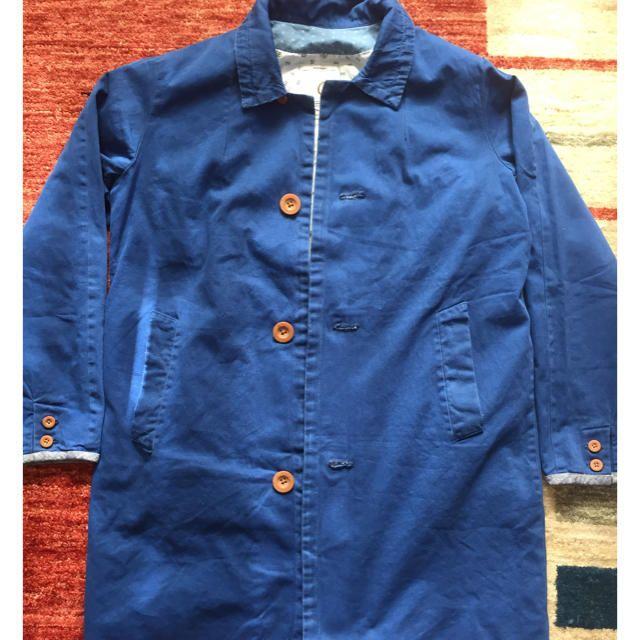 visvim mies coat blueシャツ