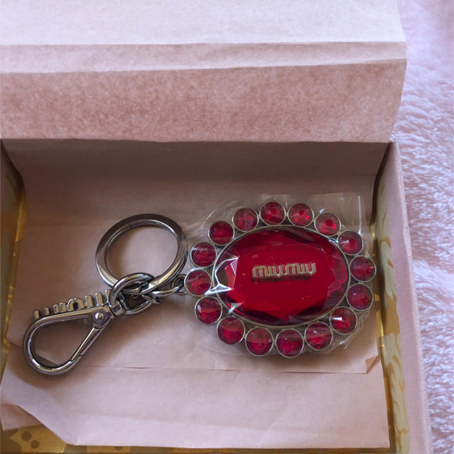 miumiu キーリング 新品未使用 miumiu キーリング 新品未使用