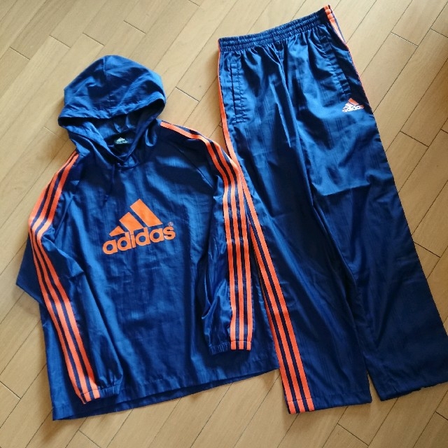 adidas(アディダス)のアディダスadidasピステ上下size160/150 スポーツ/アウトドアのサッカー/フットサル(ウェア)の商品写真