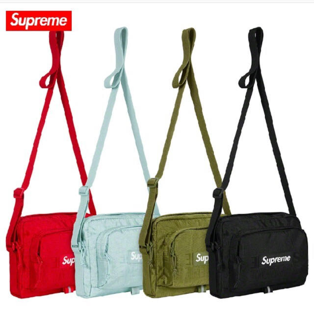 Supreme 19ss shoulder bag カーキ色 1
