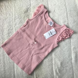 ベビーギャップ(babyGAP)のmaron様専用！女の子リブタンクトップ80cm(タンクトップ/キャミソール)