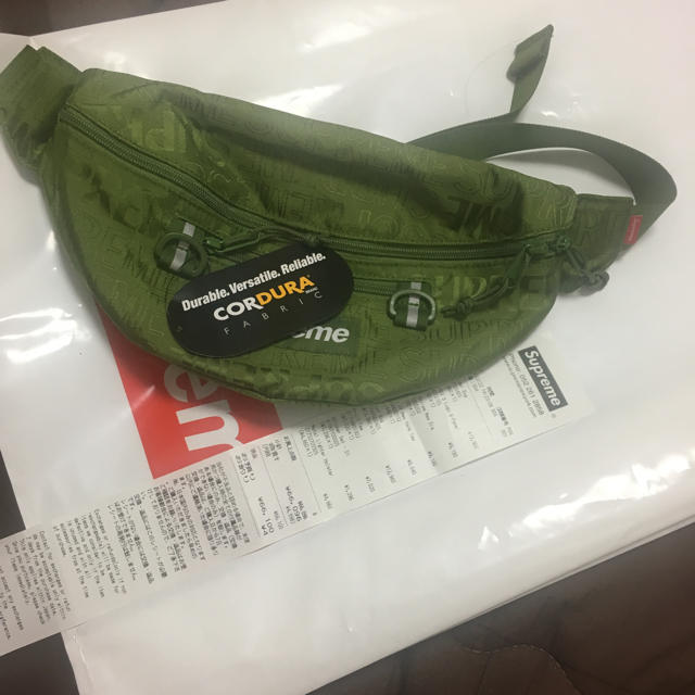 Supreme 19SS waist bag カーキ色