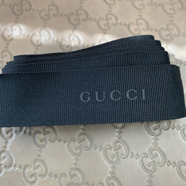 Gucci(グッチ)のGUCCI リボン 1m以上 ハンドメイドの素材/材料(各種パーツ)の商品写真