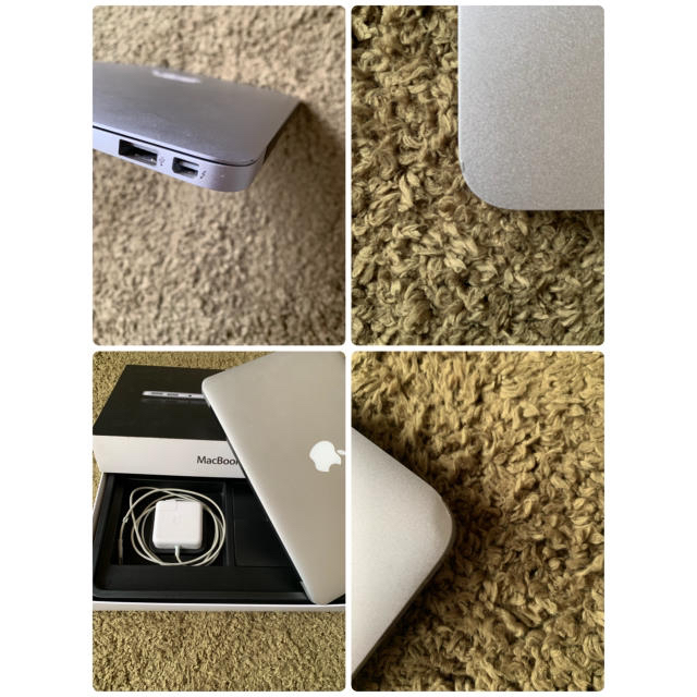 Mac (Apple)(マック)のMacBook Air 11" 128G 2011 ジャンク品 スマホ/家電/カメラのPC/タブレット(ノートPC)の商品写真