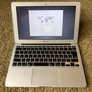 マック(Mac (Apple))のMacBook Air 11" 128G 2011 ジャンク品(ノートPC)