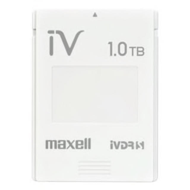 maxell(マクセル)のマクセル  iVDR-S規格対応リムーバブル・ハードディスク1.0TB簡易包装 スマホ/家電/カメラのテレビ/映像機器(テレビ)の商品写真