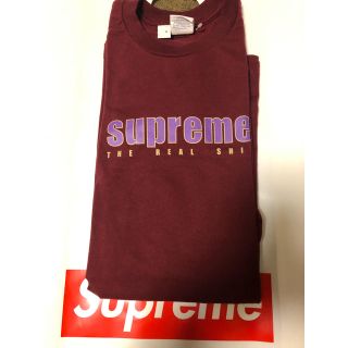 シュプリーム(Supreme)のsupreme the real shit L/S(Tシャツ/カットソー(七分/長袖))