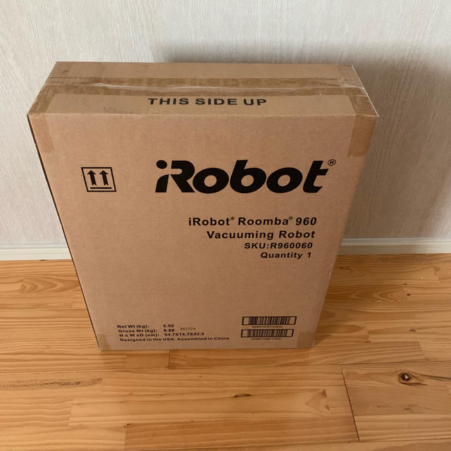 iRobot(アイロボット)のルンバ 960 アイロボット 新品 未開封 インテリア/住まい/日用品のラグ/カーペット/マット(ホットカーペット)の商品写真