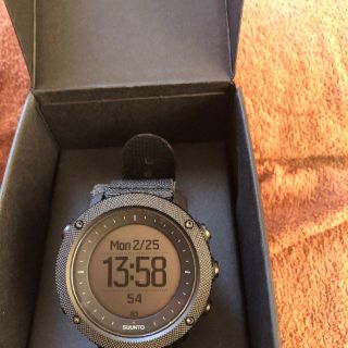 スント(SUUNTO)の値下げ・国内正規品 新品・未使用 スント・トラバースアルファ・ステルス(腕時計(デジタル))