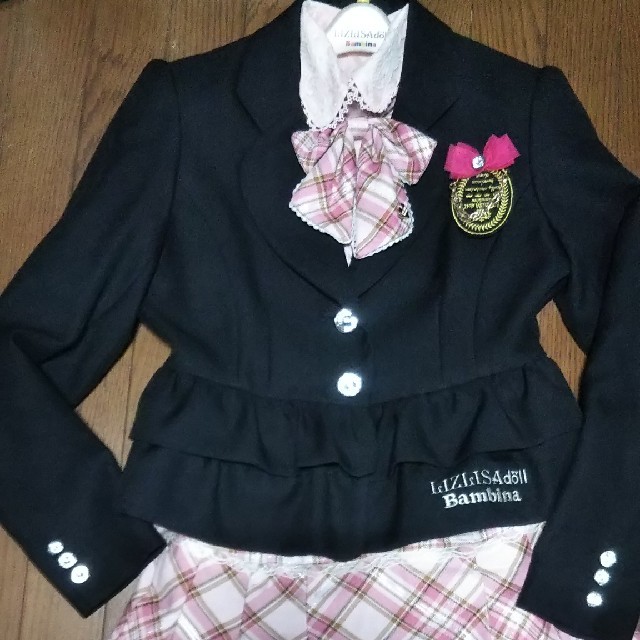 LIZ LISA doll(リズリサドール)の★LIZ LISA リズリサ 卒業式に…★165 ピンク好きな子に キッズ/ベビー/マタニティのキッズ服女の子用(90cm~)(ドレス/フォーマル)の商品写真