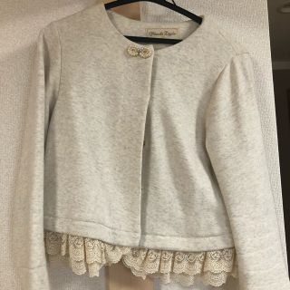 フランシュリッペ(franche lippee)のフランシュリッペ ノーカラージャケット(ノーカラージャケット)