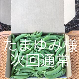 鹿児島産スナップエンドウ1キロ^_^次回通常(野菜)