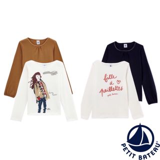 プチバトー(PETIT BATEAU)の【にゃお様専用】4ans 4ans (Tシャツ/カットソー)