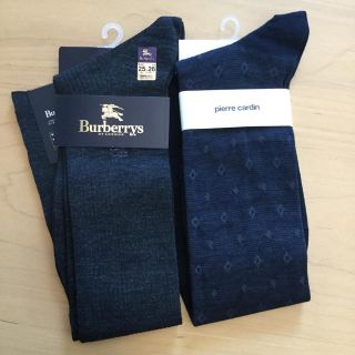 バーバリー(BURBERRY)の【未使用】バーバリー ピエールカルダン ハイソックス(ソックス)