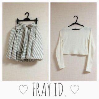 フレイアイディー(FRAY I.D)のフレイ♡スカート&トップスセット(セット/コーデ)