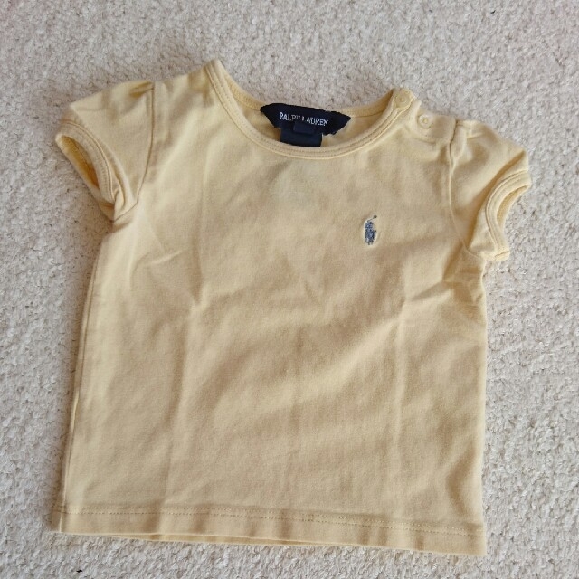 Ralph Lauren(ラルフローレン)のラルフローレン♥️ベビー用Tシャツ12M 3枚セット キッズ/ベビー/マタニティのベビー服(~85cm)(Ｔシャツ)の商品写真