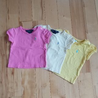 ラルフローレン(Ralph Lauren)のラルフローレン♥️ベビー用Tシャツ12M 3枚セット(Ｔシャツ)