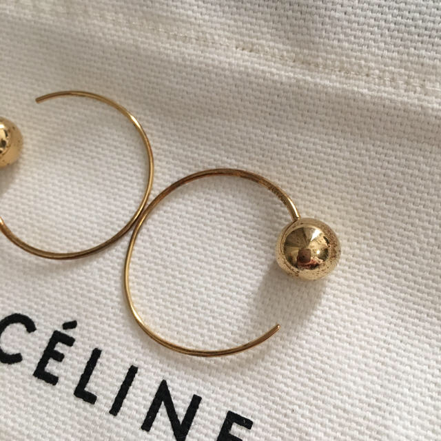 celine(セリーヌ)のmiyuriさま、セリーヌ人気ピアス未使用♡ レディースのアクセサリー(ピアス)の商品写真