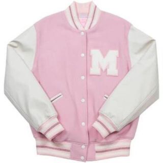 ミルク(MILK)の値下げ！定価35,424円♡美品♡MILK M girl スカジャン♡ピンク(スカジャン)