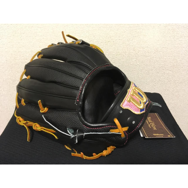 wilson(ウィルソン)のウイルソン  限定 田中賢介モデル  硬式 内野手 スポーツ/アウトドアの野球(グローブ)の商品写真