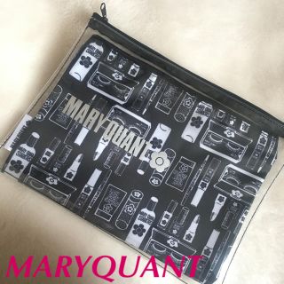 マリークワント(MARY QUANT)のマリークワント ノベルティポーチ💕クリア＆ナイロンケース⭐️新品未使用(ポーチ)