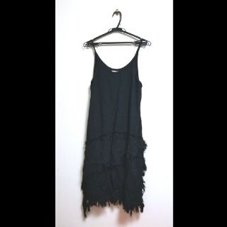 ユニフ(UNIF)のUNIF♡新品タグ付き！MIDI STRAY DRESS(ひざ丈ワンピース)