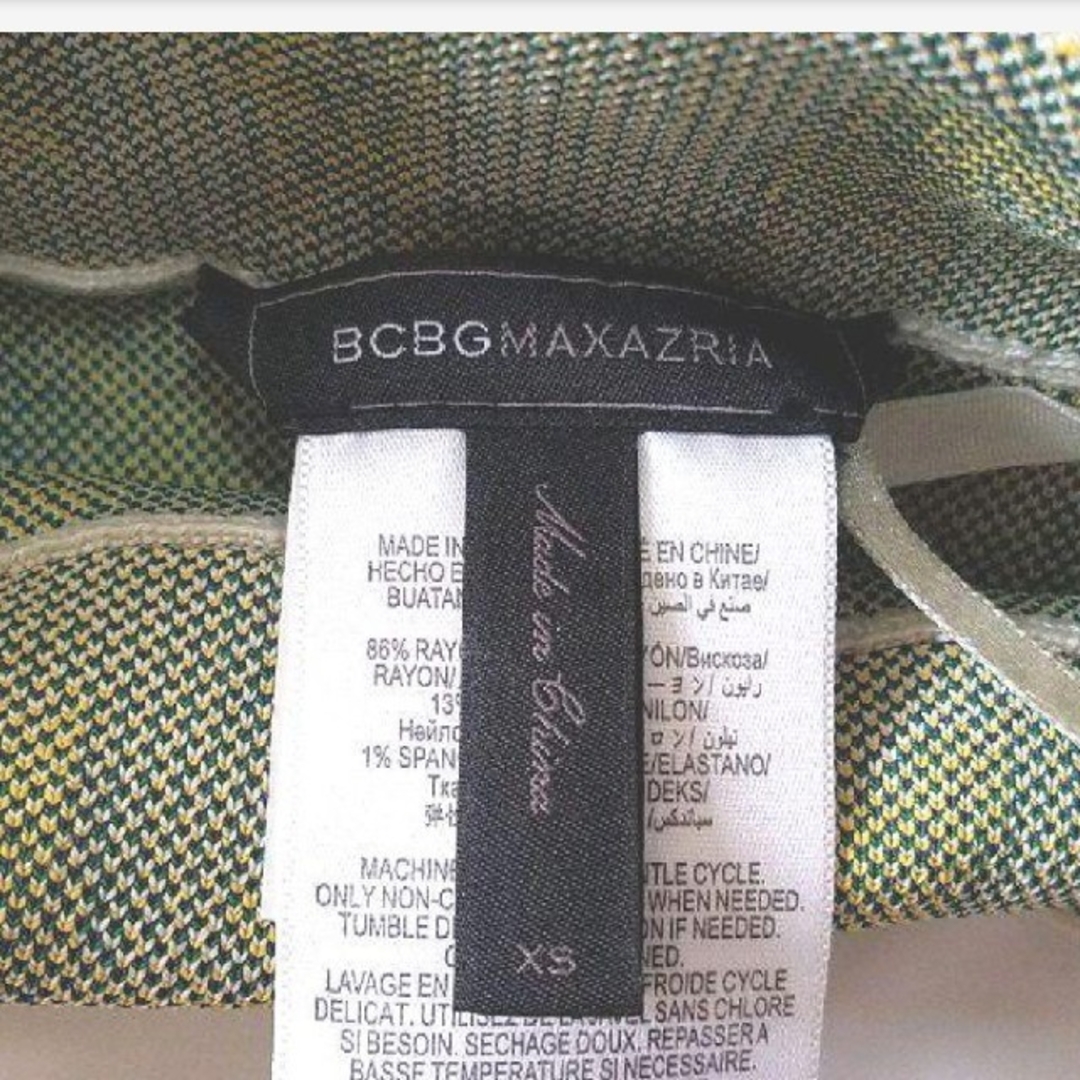 BCBGMAXAZRIA(ビーシービージーマックスアズリア)のBCBGMAXAZRIA 【新品未使用】希少柄バンテージスカート レディースのスカート(ひざ丈スカート)の商品写真