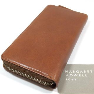 マーガレットハウエル(MARGARET HOWELL)の展示品！マーガレットハウエル ラウンドファスナー長財布 リアルレザーe840(財布)