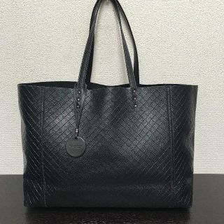 ボッテガヴェネタ(Bottega Veneta)のボッテガヴェネタ　トートバッグ　黒　イントレッチオミラージュ　美品(トートバッグ)