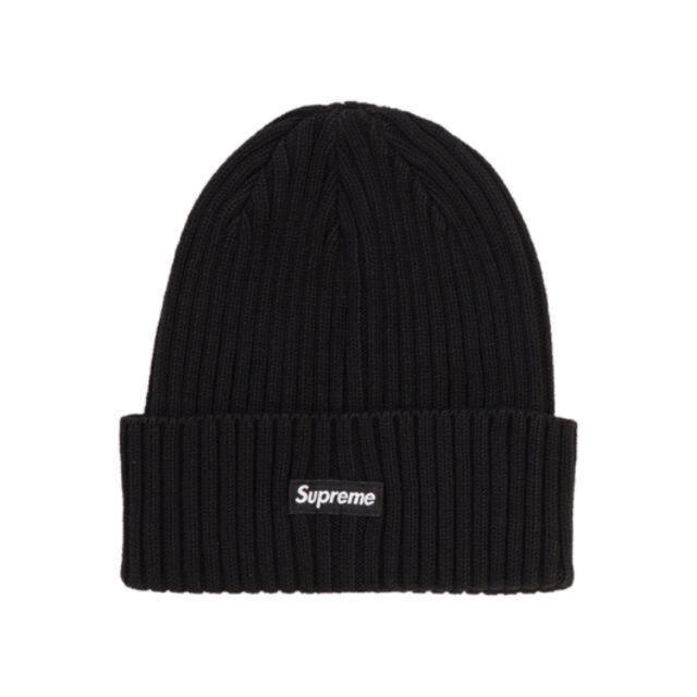 supreme beanie ブラック帽子