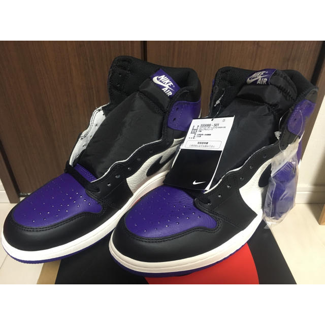 専用 JORDAN1 HI COURT PURPLE  ジョーダン1 パープル